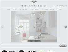 Tablet Screenshot of jesslaversdesign.com